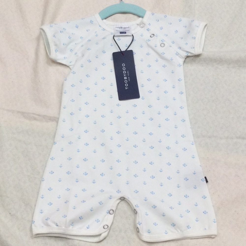 NWT TOOBYDOO ANCHOR ROMPER